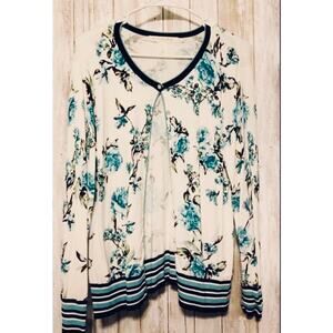 Emaline Women’s Floral Cardigan M